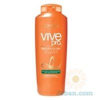 Vive Pro Smooth Gloss : Shampoo For Dry, Frizzy Hair With Medium Texture