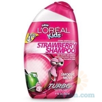 Kids Extra Gentle 2-In-1 : Smoove Move Strawberry Shampoo