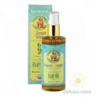 Calming Baby Oil Chamomile & Calendula