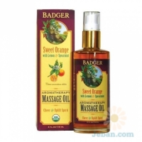 Sweet Orange Aromatherapy Massage Oil