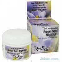 Brown Spot : Night Gel With Glycolic & Kojic Acid