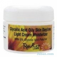 Glycolic Acid Oily Skin Daytime Light Cream Moisturizer