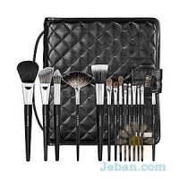 Deluxe Standing Easel Brush Set