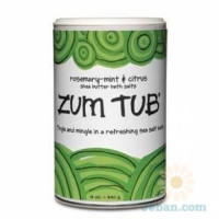 Zum Tub : Shea Butter Bath Salts Rosemary-mint & Citrus