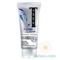 T-zone Scrub Facial Foam 7 In 1