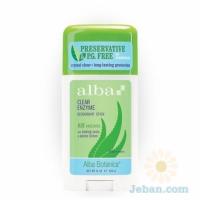 Clear Enzyme Deodorant Stick : Aloe Unscented