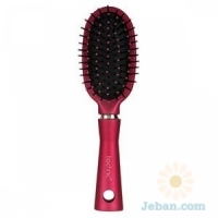 Rubberised Handbag Brush Oval