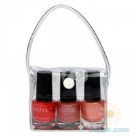 3 Nail Varnishes In A Bag