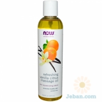 Refreshing Vanilla Citrus Massage Oil