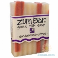 All-natural Goat's Milk Soap : Sandalwood-citrus