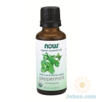 Organic Essential Oils : Peppermint