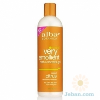 Very Emollient Bath & Shower Gel : Island Citrus