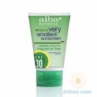 Very Emollient Sunscreen : Fragrance Free SPF 30