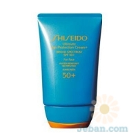 Ultimate Sun Protection : Cream+ For Face, SPF 50+