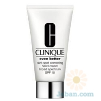 Even Better : Dark Spot Correcting Hand Cream Broad Spectrum SPF15