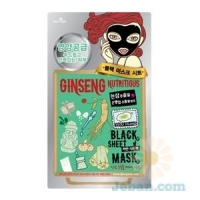 Ginseng Nutritious Black Mask