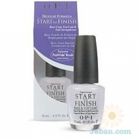 Start-To-Finish : Base Coat, Top Coat & Nail Strengthener