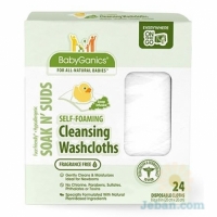 Self-Foaming Disposible Washcloths