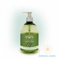 Tea Tree And Blue Cypress : Liquid Soap