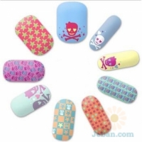 Easy Funny Nail Sticker : Bad Girl