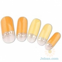 Easy Funny Nail Sticker BlingBling : Ice Tea