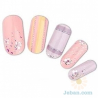 Easy Funny Nail Sticker BlingBling : Parfait