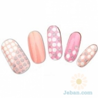 Easy Funny Nail Sticker BlingBling : Candy Dream Dot