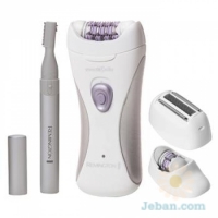 EP6033AU Professional Smooth & Silky® 3 in 1 Rechargeable Epilator & Beauty Trimmer