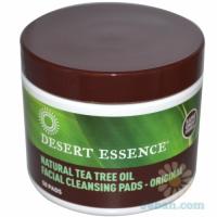 Natural Tea Tree Oil Facial Cleansing Pads