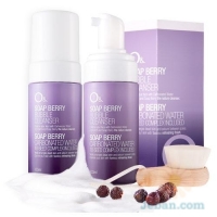 O& Soap Berry Bubble Cleanser Set (2EA+Brush)