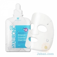 Hyaluronic Ampoule Essential Sheet Mask (4P)