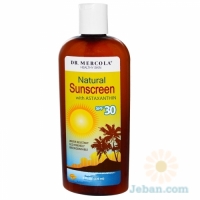 Natural Sunscreen With Astaxanthin SPF 30