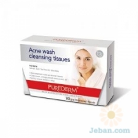 Acne Wash Cleansing Tissues