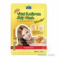 Vital Radiance Hair Mask+Cap "Honey"