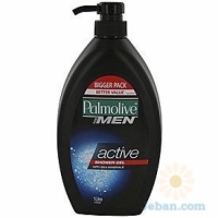 For Men Active Shower Gel With Sea Minerals