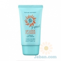 UV Lock Flower : 3 Proof Waterproof Sunscreen