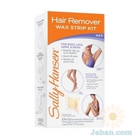 Wax Strip Kit For Legs Body And Bikini Area