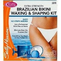 Extra Strength Brazilian Bikini Waxing & Shaping Kit