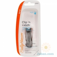 Clip N' Catch Nail Clipper-Lip With Catcher