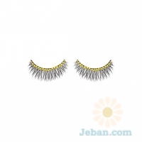 'Sunflower' Embellished Faux Lashes