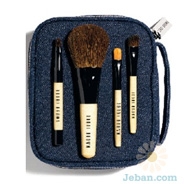 Denim & Rose Mini Brush Set