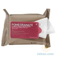 Pomegranate : Cleansing & Make Up Removing Wipes For Oily And Combination Skin