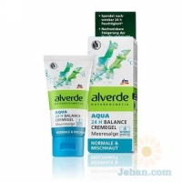 Aqua : 24h Balance Cremegel Meeresalge