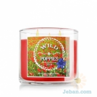 Wild Poppies : 3-wick Candle