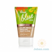 True Blue Spa : Malibu Beach Pedicure Foot Scrub