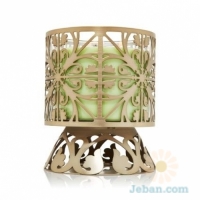 3-wick Candle Sleeve Pedestal : Garden Gate