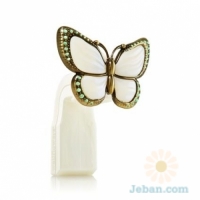 Wallflowers Fragrance Plug : Cream Gem Tipped Butterfly