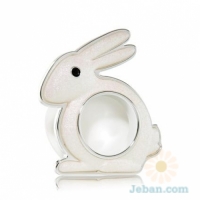 Scentportable Holder : Silver Trimmed Bunny