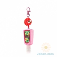 Retractable Pocketbac Holder : Poppy Pink