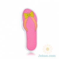 Pedicure Emery Board : Pink Flip Flop